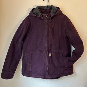 Carhartt Women's Full Swing Caldwell Jacket, Plum, Large(12/14)